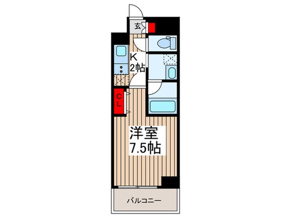 アーバンパーク浅草Ⅱの物件間取画像